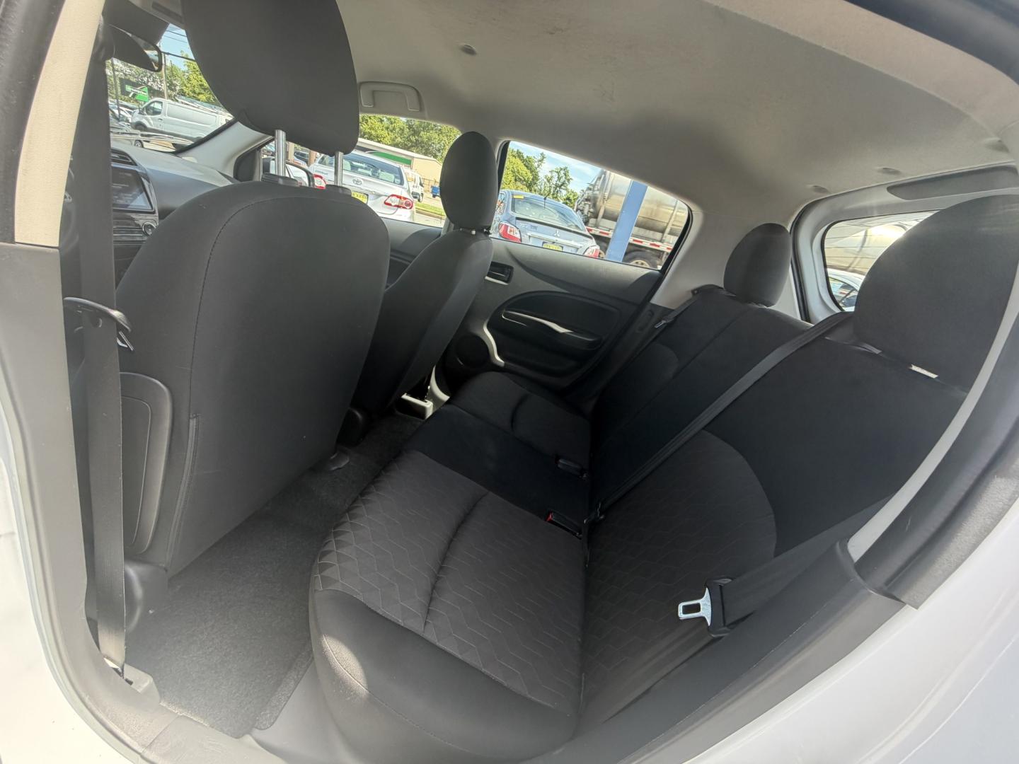 2022 WHITE Mitsubishi Mirage ES CVT (ML32AUHJ7NH) with an 1.2L L3 DOHC engine, CVT transmission, located at 1254 Manheim Pike, Lancaster, PA, 17601, (717) 393-9133, 40.062870, -76.323273 - The 2019 Mitsubishi Mirage G4 is an affordable, fuel-efficient sedan that’s perfect for commuting and everyday driving. Its compact size makes it easy to maneuver and park, while the comfortable interior, four-door design, and spacious trunk provide plenty of everyday practicality. With low operat- Photo#12