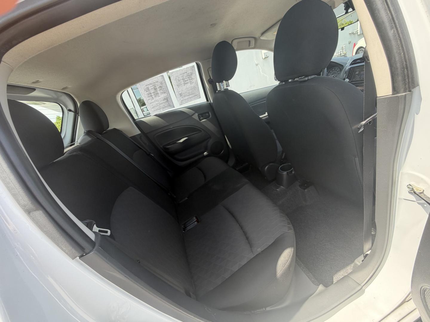 2022 WHITE Mitsubishi Mirage ES CVT (ML32AUHJ7NH) with an 1.2L L3 DOHC engine, CVT transmission, located at 1254 Manheim Pike, Lancaster, PA, 17601, (717) 393-9133, 40.062870, -76.323273 - The 2019 Mitsubishi Mirage G4 is an affordable, fuel-efficient sedan that’s perfect for commuting and everyday driving. Its compact size makes it easy to maneuver and park, while the comfortable interior, four-door design, and spacious trunk provide plenty of everyday practicality. With low operat- Photo#13