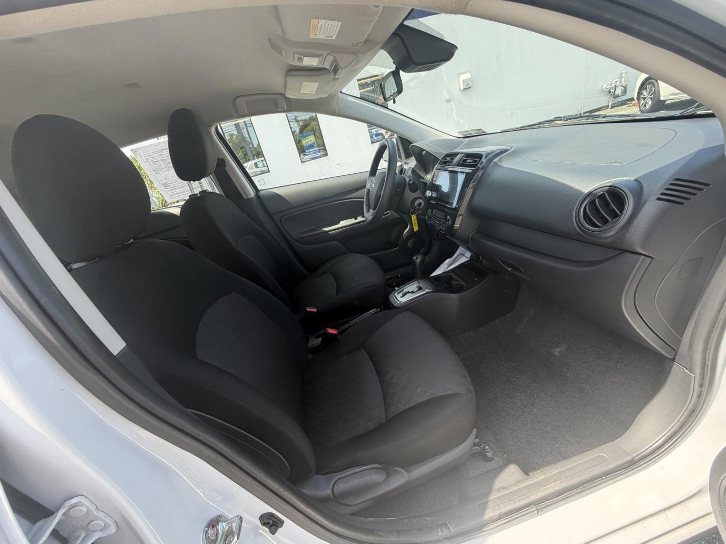 2022 WHITE Mitsubishi Mirage ES CVT (ML32AUHJ7NH) with an 1.2L L3 DOHC engine, CVT transmission, located at 1254 Manheim Pike, Lancaster, PA, 17601, (717) 393-9133, 40.062870, -76.323273 - The 2019 Mitsubishi Mirage G4 is an affordable, fuel-efficient sedan that’s perfect for commuting and everyday driving. Its compact size makes it easy to maneuver and park, while the comfortable interior, four-door design, and spacious trunk provide plenty of everyday practicality. With low operat- Photo#14