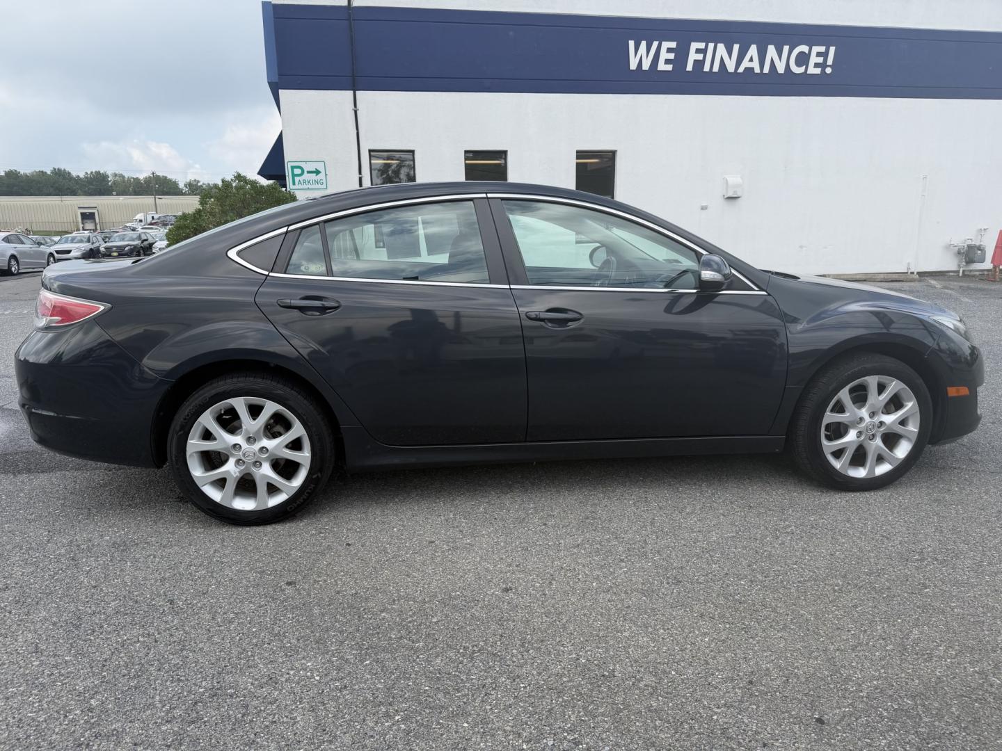 2013 BLACK Mazda MAZDA6 i Touring Plus (1YVHZ8EH7D5) with an 2.5L L4 DOHC 16V engine, 6-Speed Automatic transmission, located at 1254 Manheim Pike, Lancaster, PA, 17601, (717) 393-9133, 40.062870, -76.323273- Photo#5