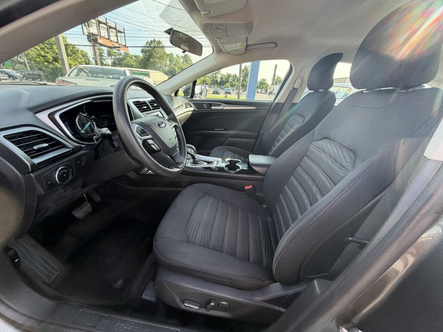 2016 GREY Ford Fusion SE (3FA6P0H70GR) with an 2.5L L4 DOHC 16V engine, 6A transmission, located at 1254 Manheim Pike, Lancaster, PA, 17601, (717) 393-9133, 40.062870, -76.323273- Photo#12
