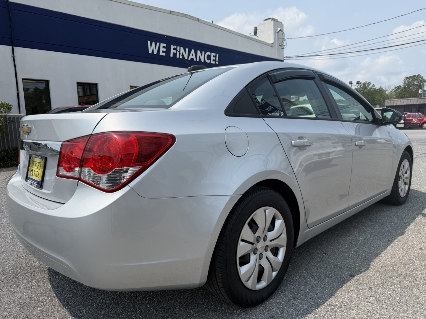 2016 SILVER Chevrolet Cruze Limited LS Auto (1G1PC5SG5G7) with an 1.8L L4 DOHC 16V FFV engine, 6A transmission, located at 1254 Manheim Pike, Lancaster, PA, 17601, (717) 393-9133, 40.062870, -76.323273- Photo#4
