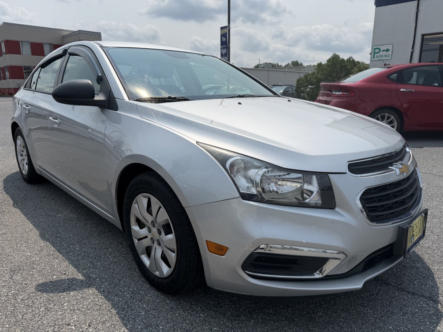 2016 SILVER Chevrolet Cruze Limited LS Auto (1G1PC5SG5G7) with an 1.8L L4 DOHC 16V FFV engine, 6A transmission, located at 1254 Manheim Pike, Lancaster, PA, 17601, (717) 393-9133, 40.062870, -76.323273- Photo#6