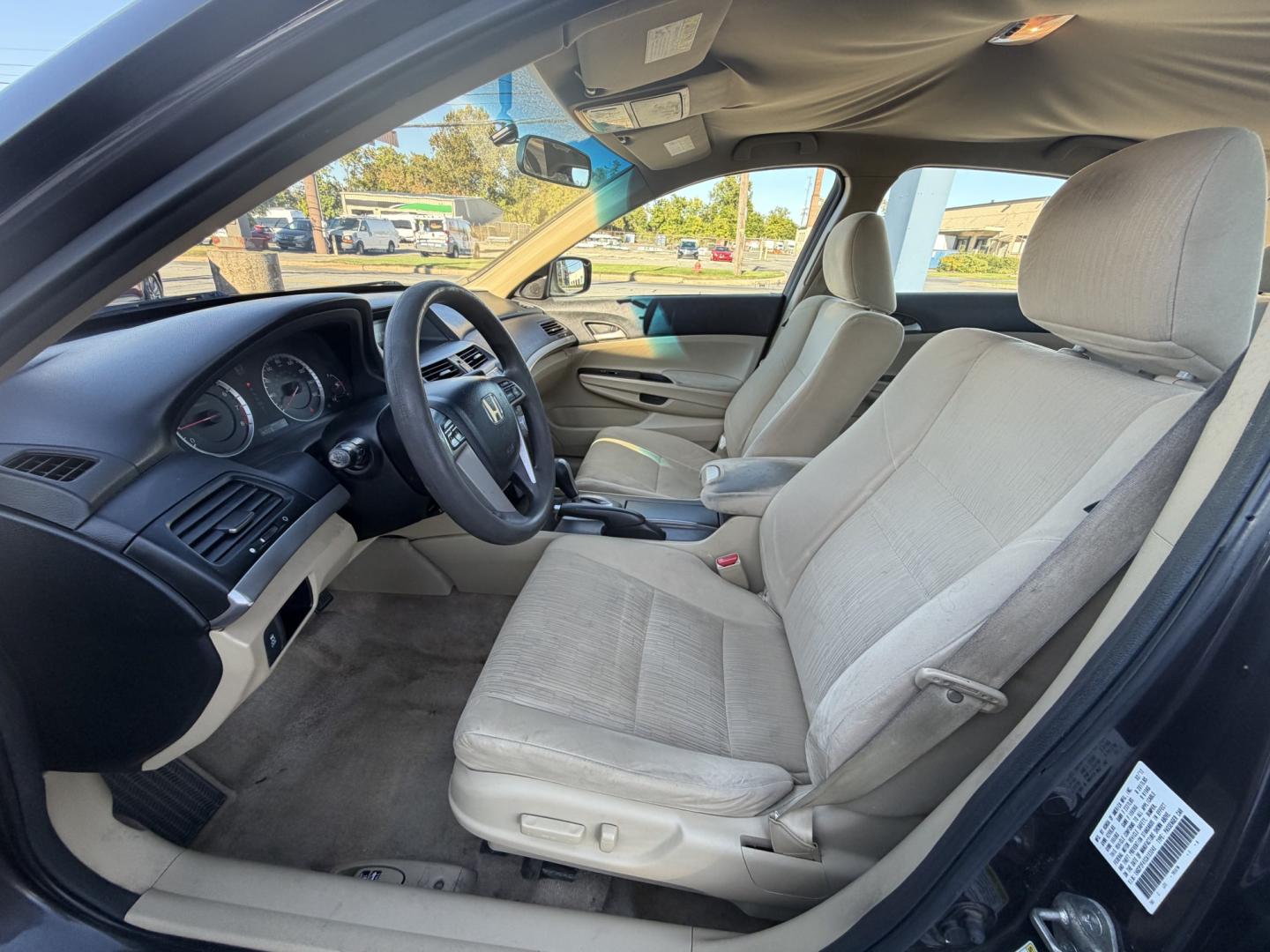 2012 GRAY Honda Accord LX-P Sedan AT (1HGCP2F41CA) with an 2.4L L4 DOHC 16V engine, 5-Speed Automatic transmission, located at 1254 Manheim Pike, Lancaster, PA, 17601, (717) 393-9133, 40.062870, -76.323273 - Enjoy comfort, space, and classic style in this 2012 Honda Accord LX-P Sedan with automatic transmission! Its roomy interior seats five, while the spacious trunk has room for groceries, luggage, and everyday essentials. With an attractive, practical design, this Accord is a great choice for commutin- Photo#11
