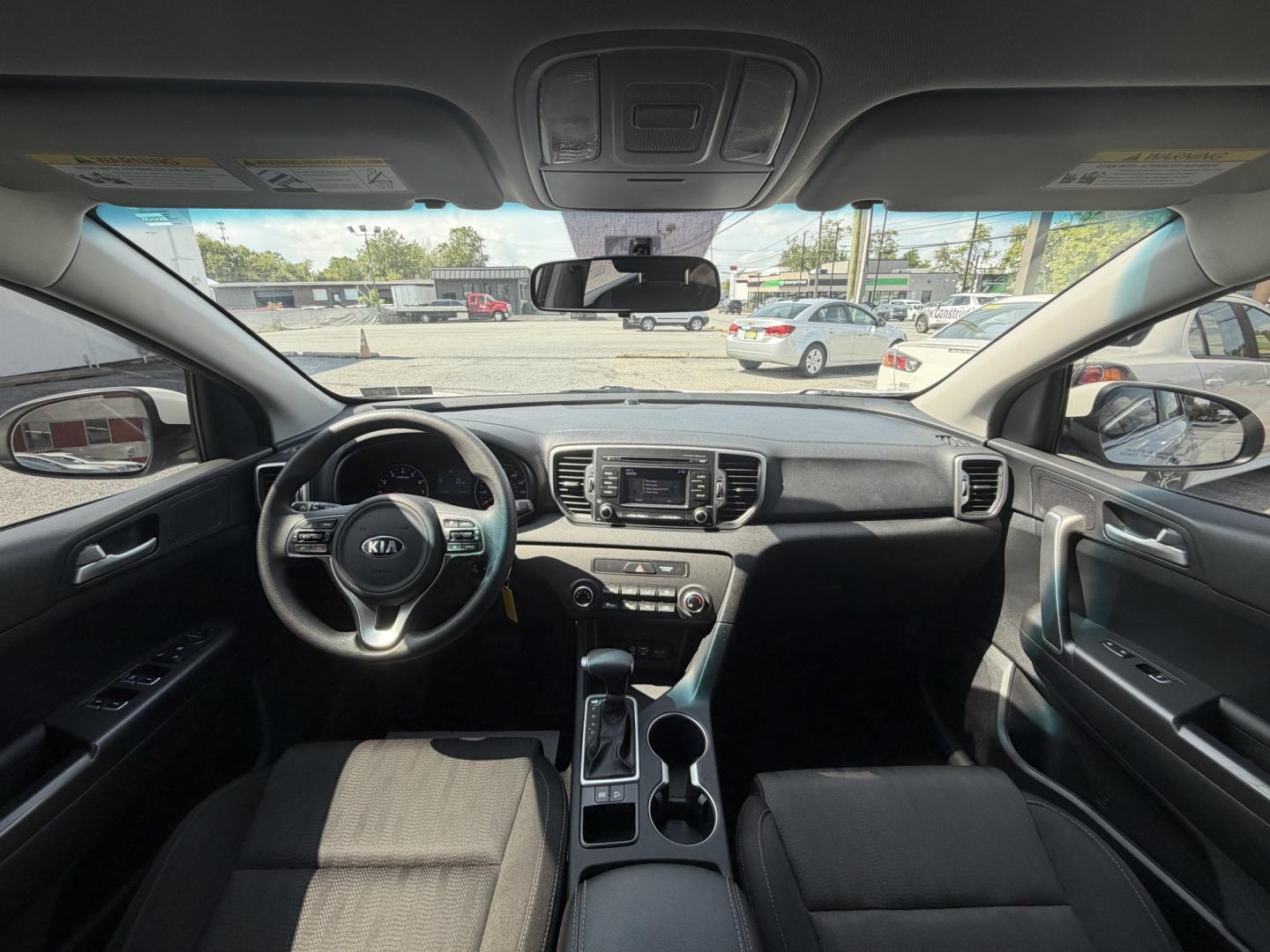 2019 WHITE Kia Sportage LX FWD (KNDPM3AC4K7) with an 2.4L V6 DOHC 24V engine, 6A transmission, located at 1254 Manheim Pike, Lancaster, PA, 17601, (717) 393-9133, 40.062870, -76.323273- Photo#8