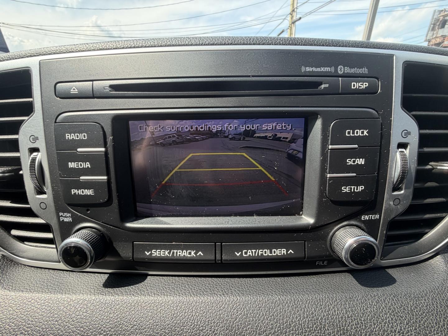 2019 WHITE Kia Sportage LX FWD (KNDPM3AC4K7) with an 2.4L V6 DOHC 24V engine, 6A transmission, located at 1254 Manheim Pike, Lancaster, PA, 17601, (717) 393-9133, 40.062870, -76.323273- Photo#12