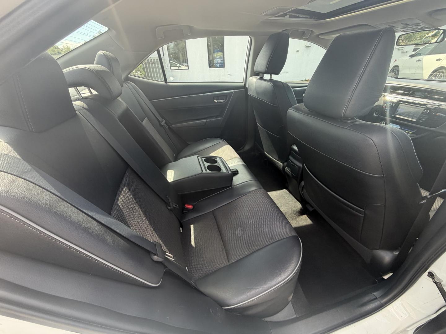 2015 WHITE Toyota Corolla L 4-Speed AT (2T1BURHE2FC) with an 1.8L L4 DOHC 16V engine, 4-Speed Automatic transmission, located at 1254 Manheim Pike, Lancaster, PA, 17601, (717) 393-9133, 40.062870, -76.323273- Photo#14