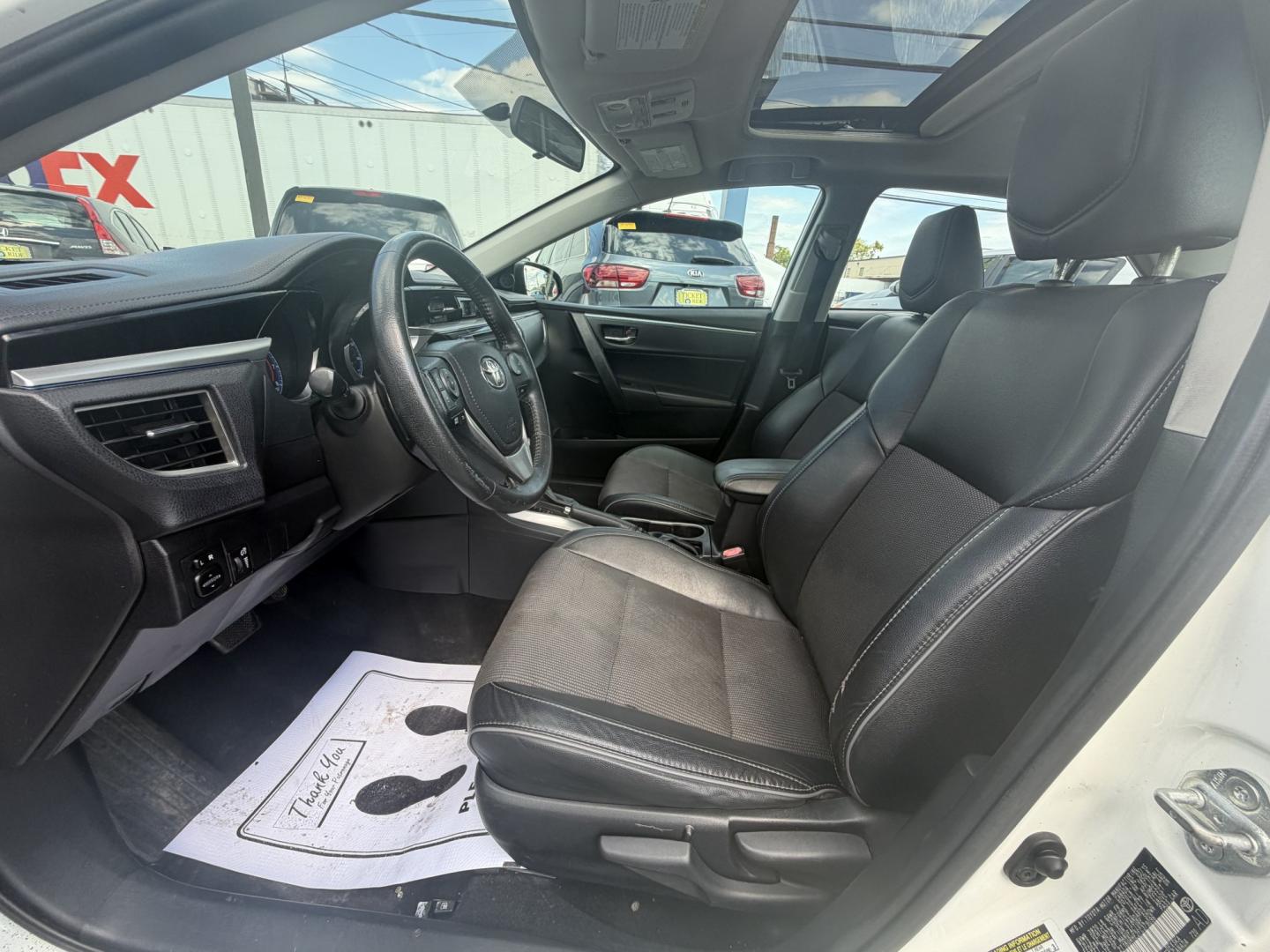 2015 WHITE Toyota Corolla L 4-Speed AT (2T1BURHE2FC) with an 1.8L L4 DOHC 16V engine, 4-Speed Automatic transmission, located at 1254 Manheim Pike, Lancaster, PA, 17601, (717) 393-9133, 40.062870, -76.323273- Photo#12