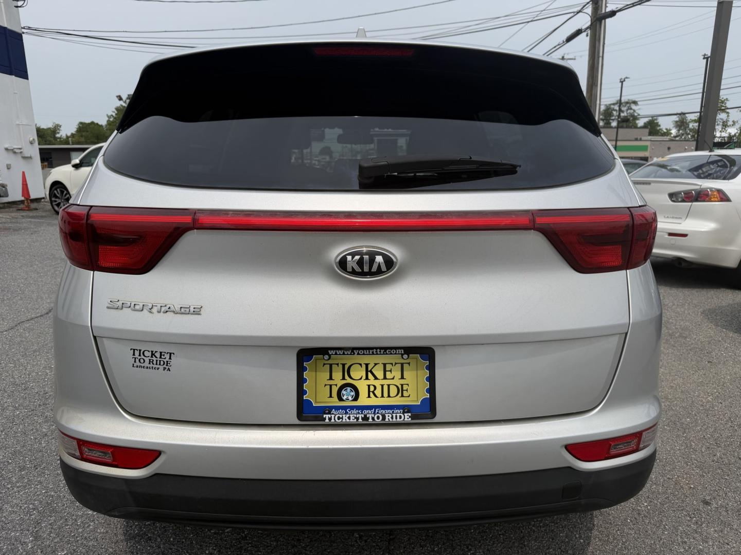 2018 SILVER Kia Sportage LX AWD (KNDPMCAC4J7) with an 2.4L V6 DOHC 24V engine, 6A transmission, located at 1254 Manheim Pike, Lancaster, PA, 17601, (717) 393-9133, 40.062870, -76.323273- Photo#3
