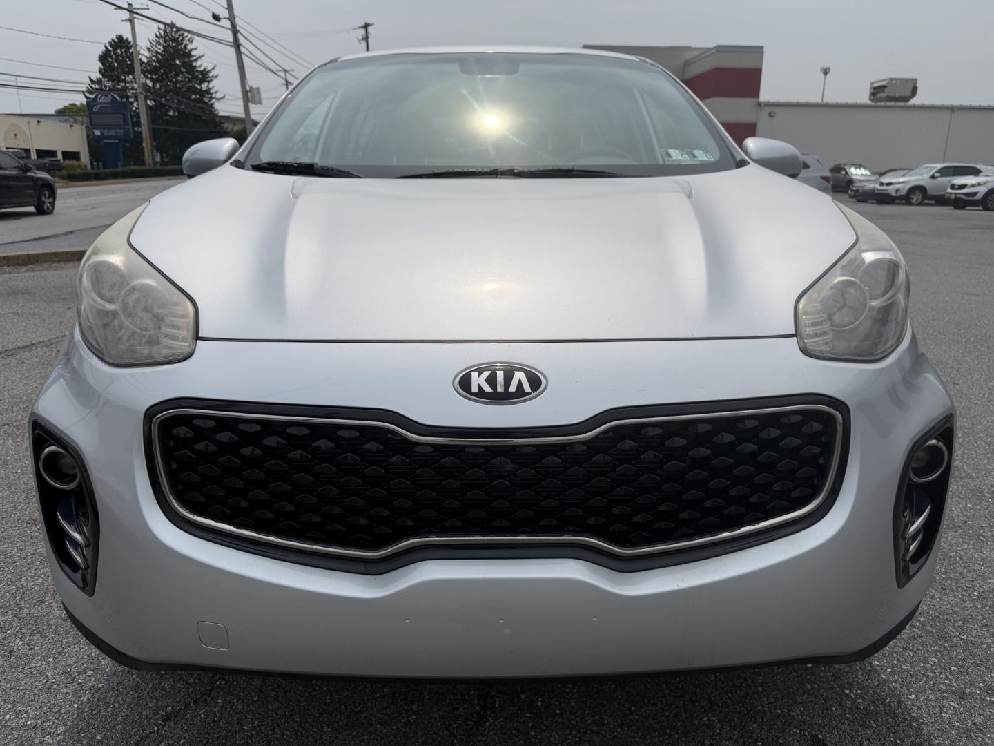 2018 SILVER Kia Sportage LX AWD (KNDPMCAC4J7) with an 2.4L V6 DOHC 24V engine, 6A transmission, located at 1254 Manheim Pike, Lancaster, PA, 17601, (717) 393-9133, 40.062870, -76.323273- Photo#7