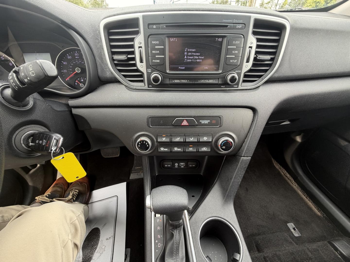 2018 SILVER Kia Sportage LX AWD (KNDPMCAC4J7) with an 2.4L V6 DOHC 24V engine, 6A transmission, located at 1254 Manheim Pike, Lancaster, PA, 17601, (717) 393-9133, 40.062870, -76.323273- Photo#10
