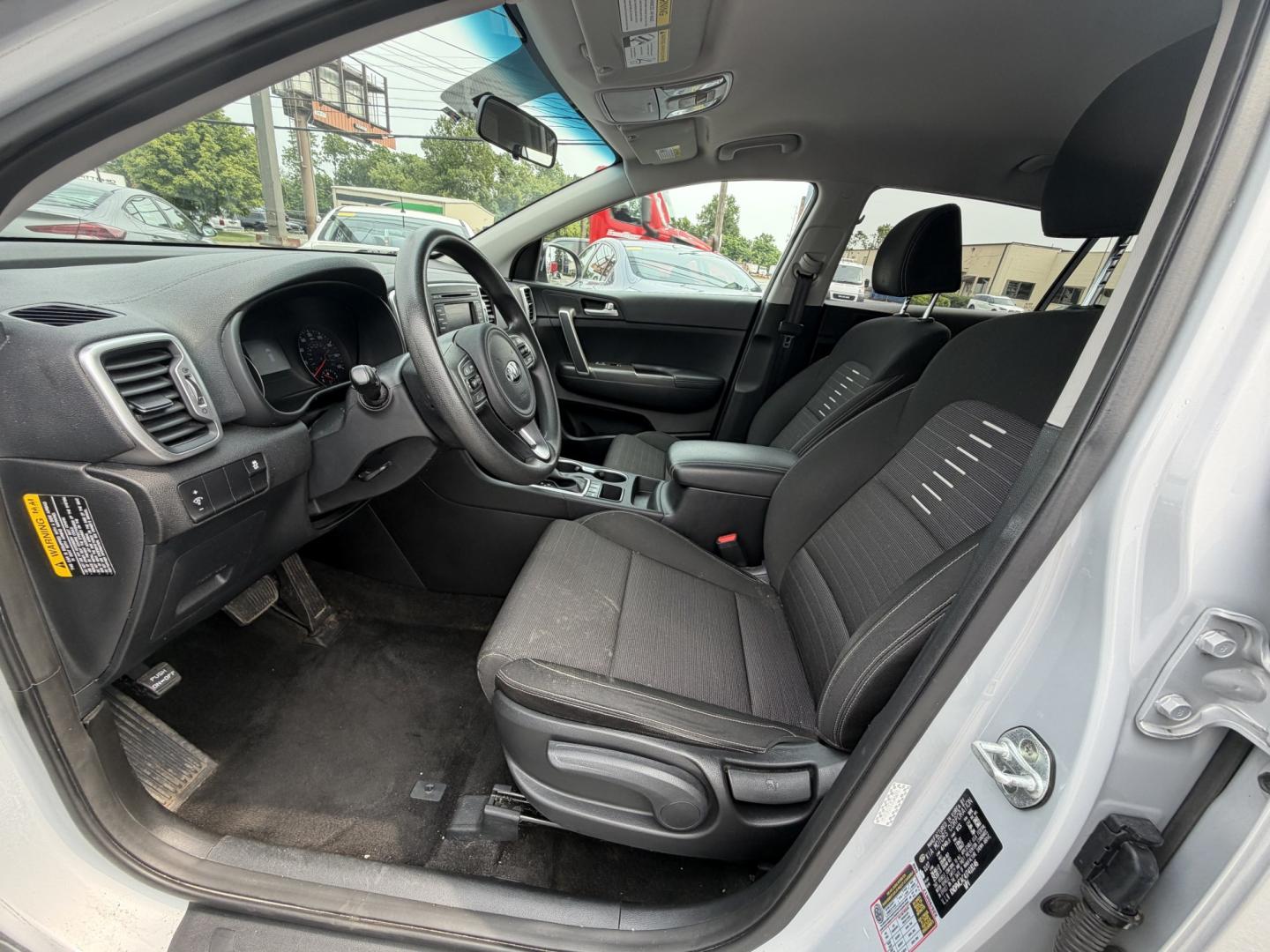 2018 SILVER Kia Sportage LX AWD (KNDPMCAC4J7) with an 2.4L V6 DOHC 24V engine, 6A transmission, located at 1254 Manheim Pike, Lancaster, PA, 17601, (717) 393-9133, 40.062870, -76.323273- Photo#12