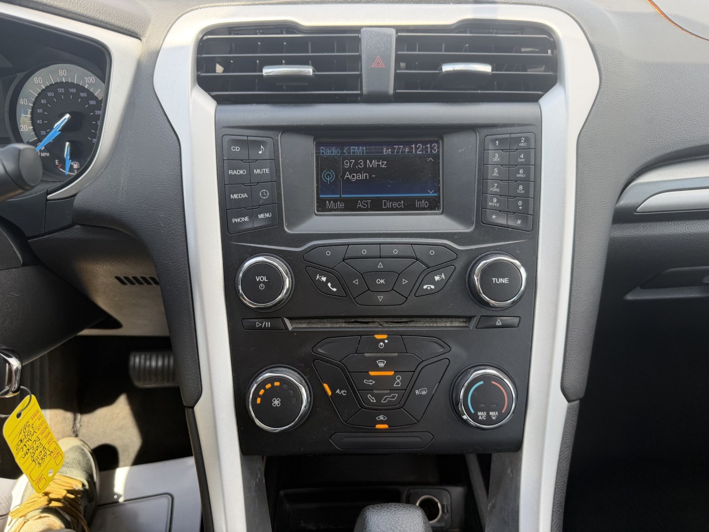 2014 WHITE Ford Fusion S (1FA6P0G70E5) with an 2.5L L4 DOHC 16V engine, located at 1254 Manheim Pike, Lancaster, PA, 17601, (717) 393-9133, 40.062870, -76.323273- Photo#11