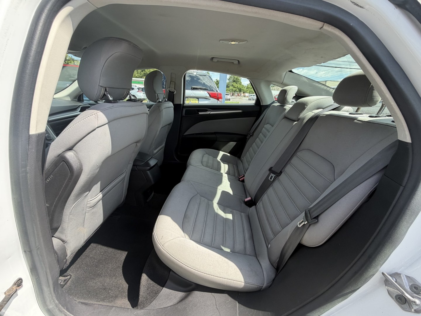 2014 WHITE Ford Fusion S (1FA6P0G70E5) with an 2.5L L4 DOHC 16V engine, located at 1254 Manheim Pike, Lancaster, PA, 17601, (717) 393-9133, 40.062870, -76.323273- Photo#13