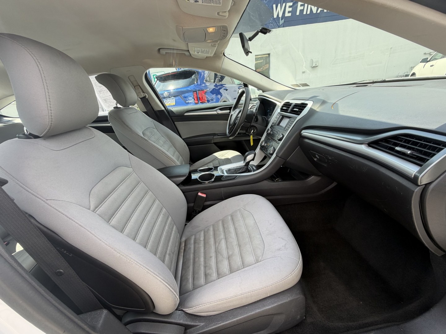 2014 WHITE Ford Fusion S (1FA6P0G70E5) with an 2.5L L4 DOHC 16V engine, located at 1254 Manheim Pike, Lancaster, PA, 17601, (717) 393-9133, 40.062870, -76.323273- Photo#15