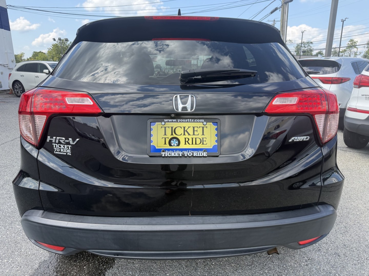 2016 BLACK Honda HR-V EX-L w/Navigation 4WD CVT (3CZRU6H7XGM) with an 1.8L L4 DOHC 16V engine, CVT transmission, located at 1254 Manheim Pike, Lancaster, PA, 17601, (717) 393-9133, 40.062870, -76.323273- Photo#3