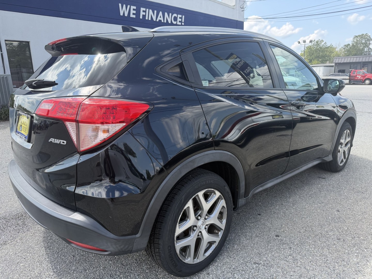 2016 BLACK Honda HR-V EX-L w/Navigation 4WD CVT (3CZRU6H7XGM) with an 1.8L L4 DOHC 16V engine, CVT transmission, located at 1254 Manheim Pike, Lancaster, PA, 17601, (717) 393-9133, 40.062870, -76.323273- Photo#4