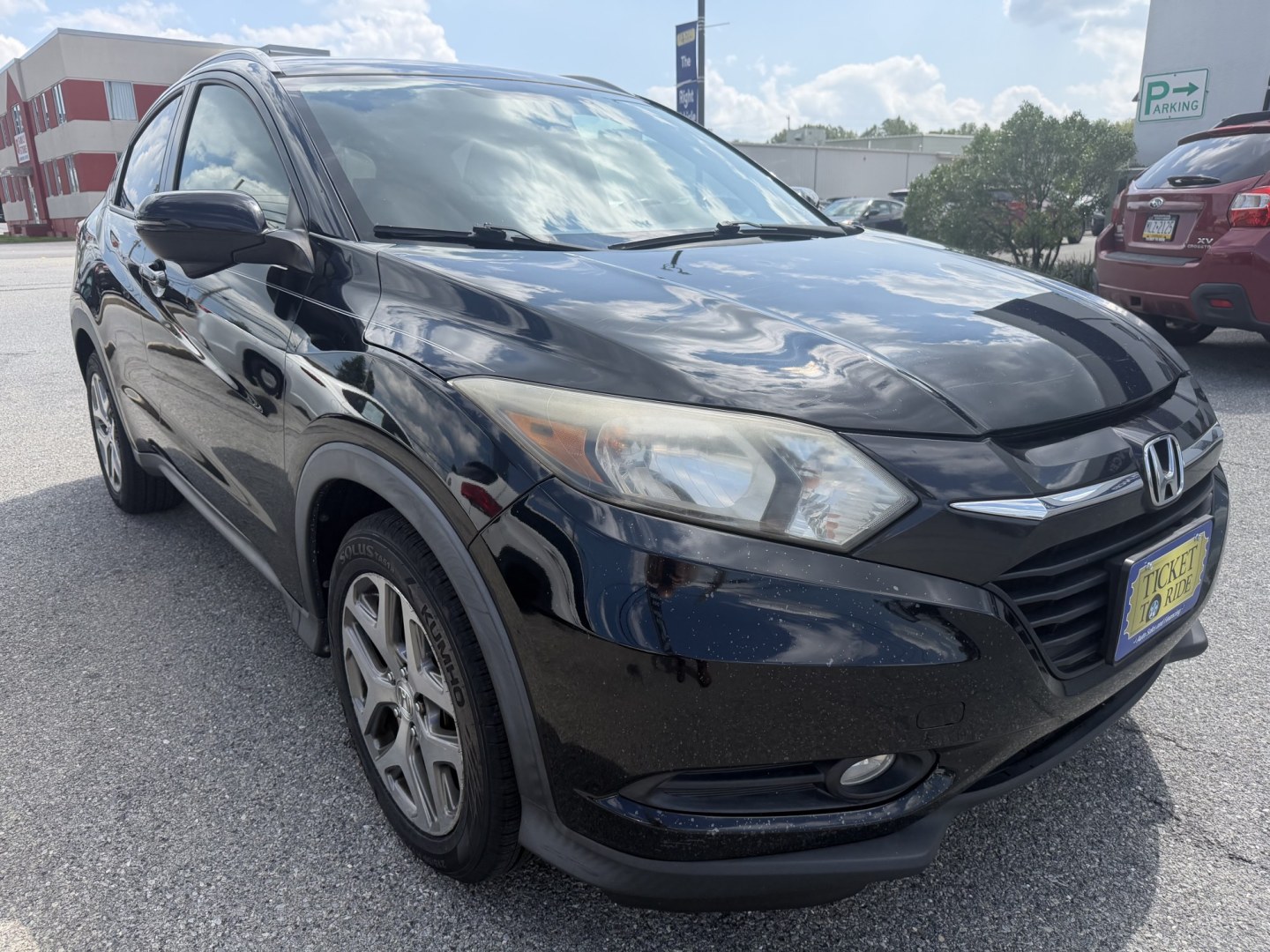 2016 BLACK Honda HR-V EX-L w/Navigation 4WD CVT (3CZRU6H7XGM) with an 1.8L L4 DOHC 16V engine, CVT transmission, located at 1254 Manheim Pike, Lancaster, PA, 17601, (717) 393-9133, 40.062870, -76.323273- Photo#6