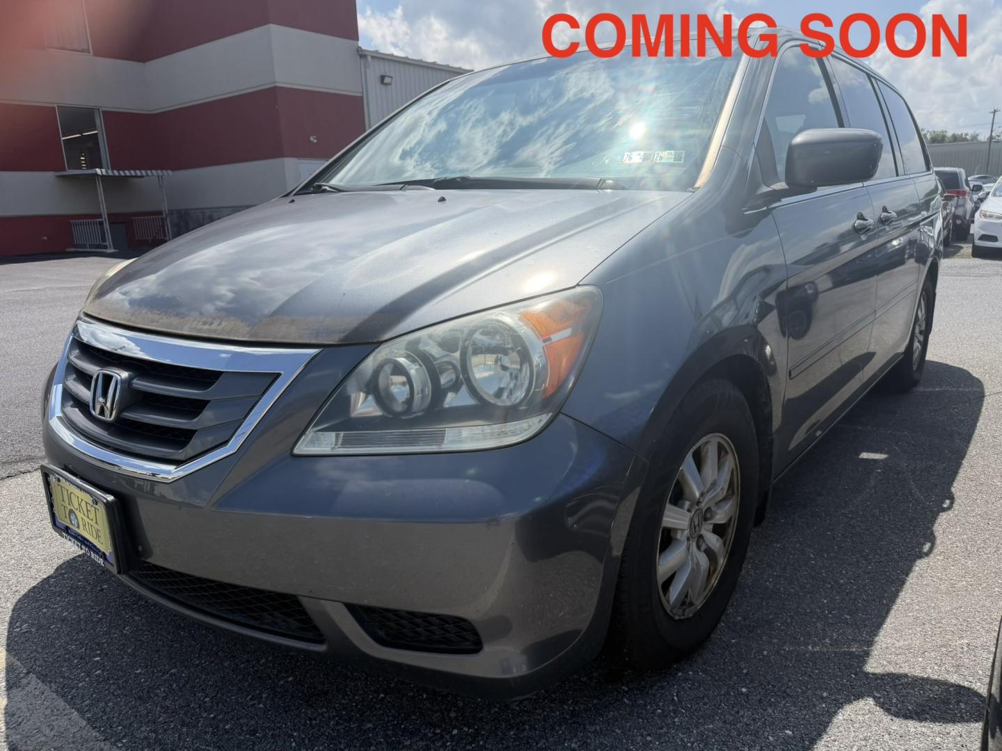 2010 GRAY Honda Odyssey EX-L (5FNRL3H6XAB) with an 3.5L V6 SOHC 24V engine, 5A transmission, located at 1254 Manheim Pike, Lancaster, PA, 17601, (717) 393-9133, 40.062870, -76.323273- Photo#0
