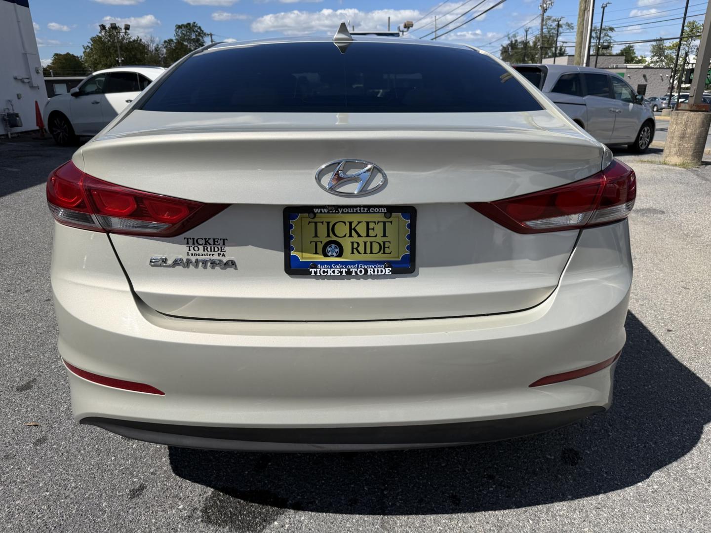 2017 TAN Hyundai Elantra Limited (5NPD84LF7HH) with an 2.0L L4 DOHC 16V engine, 6A transmission, located at 1254 Manheim Pike, Lancaster, PA, 17601, (717) 393-9133, 40.062870, -76.323273- Photo#3