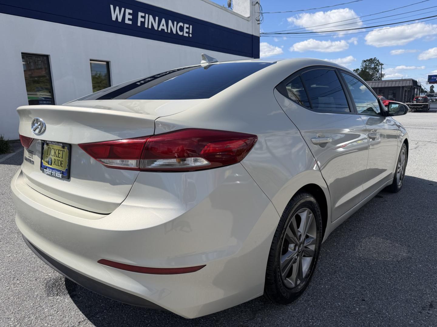 2017 TAN Hyundai Elantra Limited (5NPD84LF7HH) with an 2.0L L4 DOHC 16V engine, 6A transmission, located at 1254 Manheim Pike, Lancaster, PA, 17601, (717) 393-9133, 40.062870, -76.323273- Photo#4