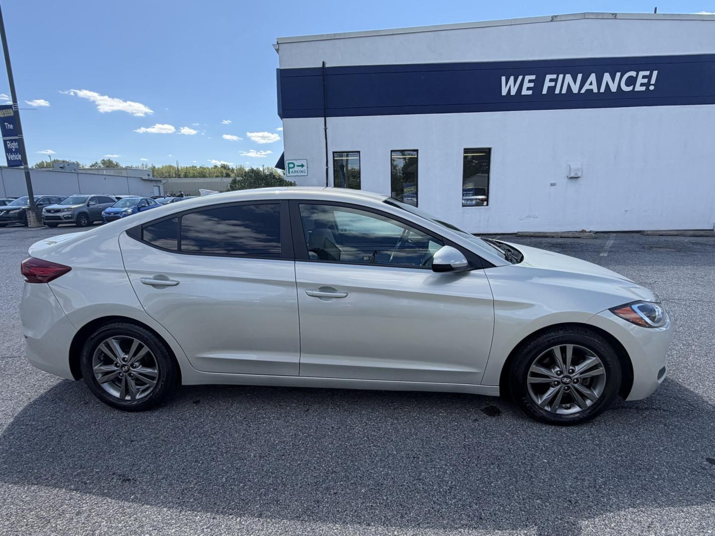 2017 TAN Hyundai Elantra Limited (5NPD84LF7HH) with an 2.0L L4 DOHC 16V engine, 6A transmission, located at 1254 Manheim Pike, Lancaster, PA, 17601, (717) 393-9133, 40.062870, -76.323273- Photo#5