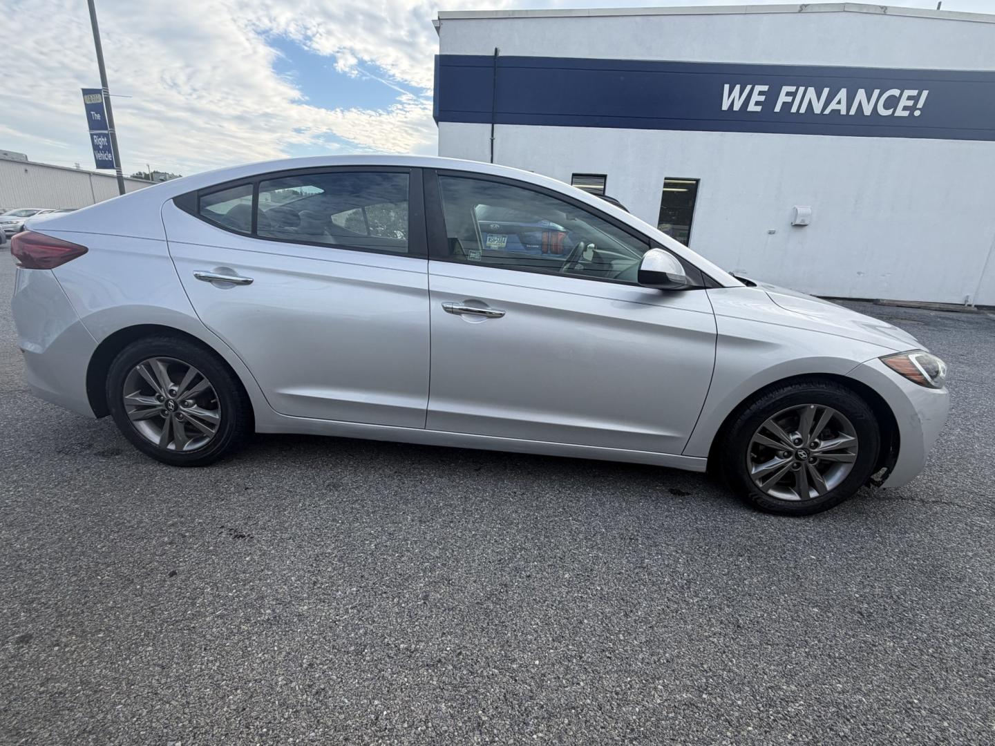 2017 SILVER Hyundai Elantra Limited (5NPD84LF0HH) with an 2.0L L4 DOHC 16V engine, 6A transmission, located at 1254 Manheim Pike, Lancaster, PA, 17601, (717) 393-9133, 40.062870, -76.323273- Photo#2