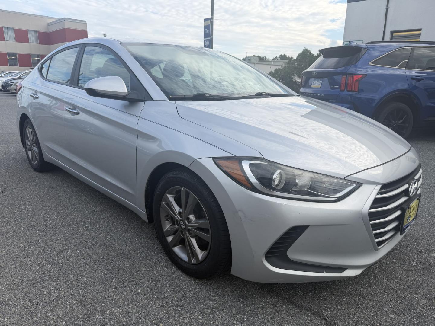 2017 SILVER Hyundai Elantra Limited (5NPD84LF0HH) with an 2.0L L4 DOHC 16V engine, 6A transmission, located at 1254 Manheim Pike, Lancaster, PA, 17601, (717) 393-9133, 40.062870, -76.323273- Photo#3