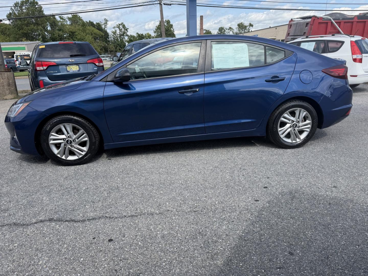 2020 BLUE Hyundai Elantra Limited (5NPD84LF7LH) with an 2.0L L4 DOHC 16V engine, 6A transmission, located at 1254 Manheim Pike, Lancaster, PA, 17601, (717) 393-9133, 40.062870, -76.323273- Photo#1