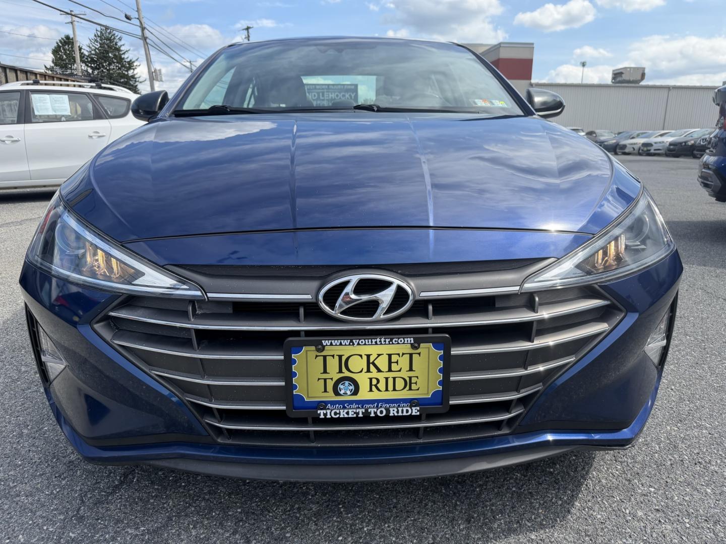 2020 BLUE Hyundai Elantra Limited (5NPD84LF7LH) with an 2.0L L4 DOHC 16V engine, 6A transmission, located at 1254 Manheim Pike, Lancaster, PA, 17601, (717) 393-9133, 40.062870, -76.323273- Photo#7