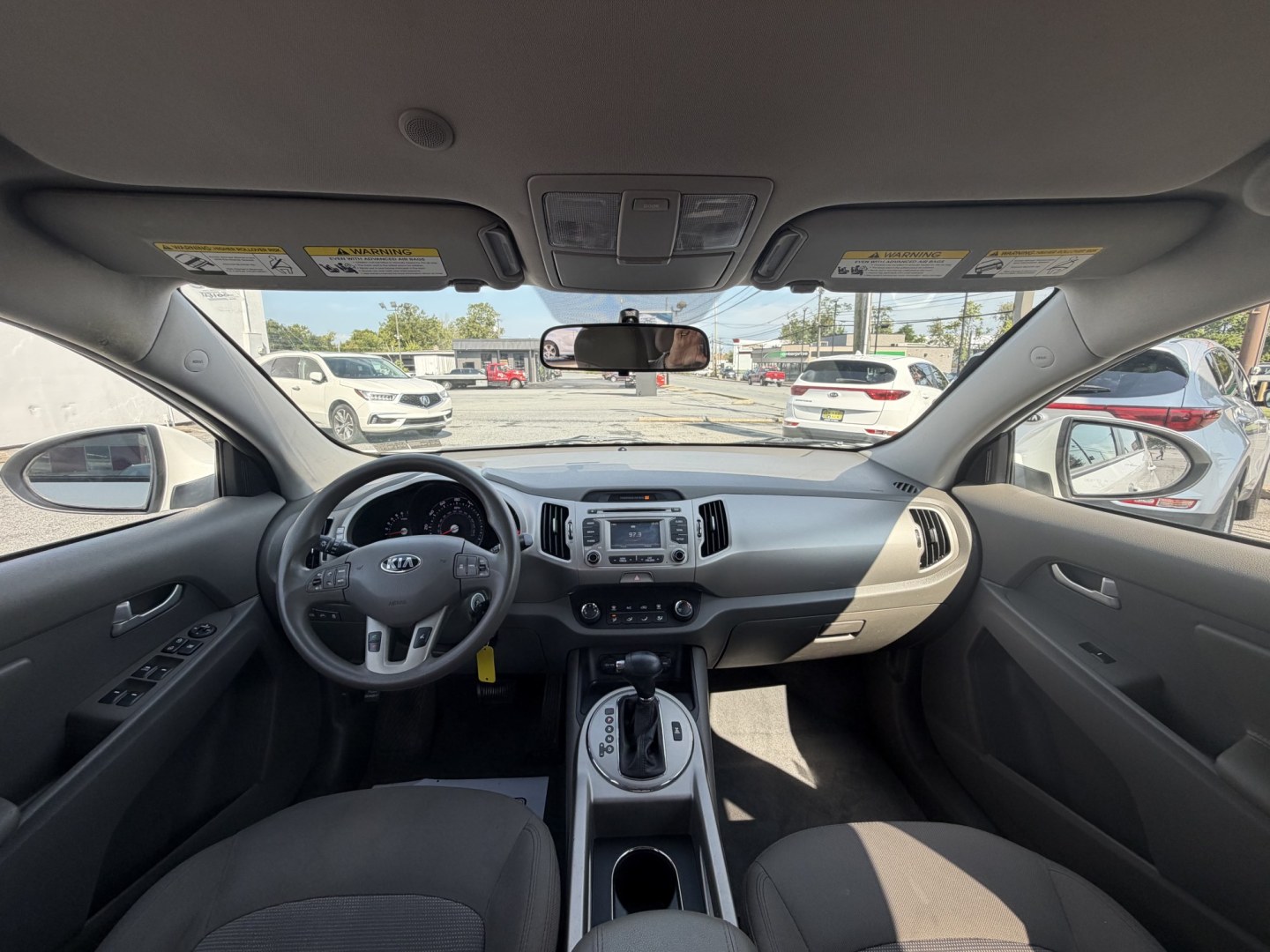 2016 WHITE Kia Sportage LX AWD (KNDPBCAC1G7) with an 2.4L V6 DOHC 24V engine, 6-Speed Automatic transmission, located at 1254 Manheim Pike, Lancaster, PA, 17601, (717) 393-9133, 40.062870, -76.323273- Photo#6
