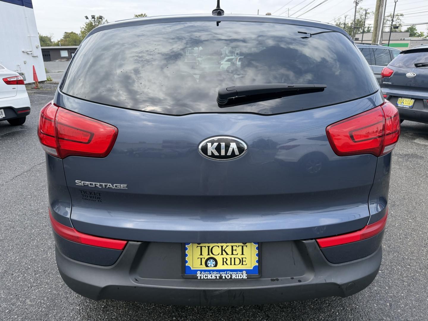 2016 BLUE Kia Sportage LX AWD (KNDPBCAC5G7) with an 2.4L V6 DOHC 24V engine, 6-Speed Automatic transmission, located at 1254 Manheim Pike, Lancaster, PA, 17601, (717) 393-9133, 40.062870, -76.323273- Photo#3