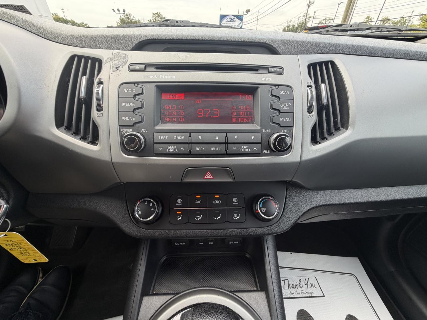 2016 BLUE Kia Sportage LX AWD (KNDPBCAC5G7) with an 2.4L V6 DOHC 24V engine, 6-Speed Automatic transmission, located at 1254 Manheim Pike, Lancaster, PA, 17601, (717) 393-9133, 40.062870, -76.323273- Photo#8