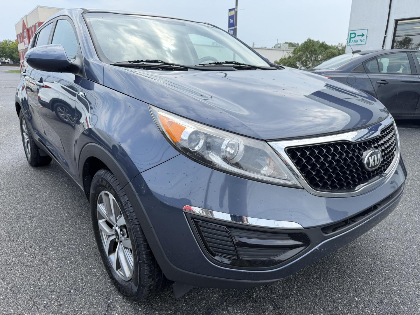 2016 BLUE Kia Sportage LX AWD (KNDPBCAC5G7) with an 2.4L V6 DOHC 24V engine, 6-Speed Automatic transmission, located at 1254 Manheim Pike, Lancaster, PA, 17601, (717) 393-9133, 40.062870, -76.323273- Photo#6