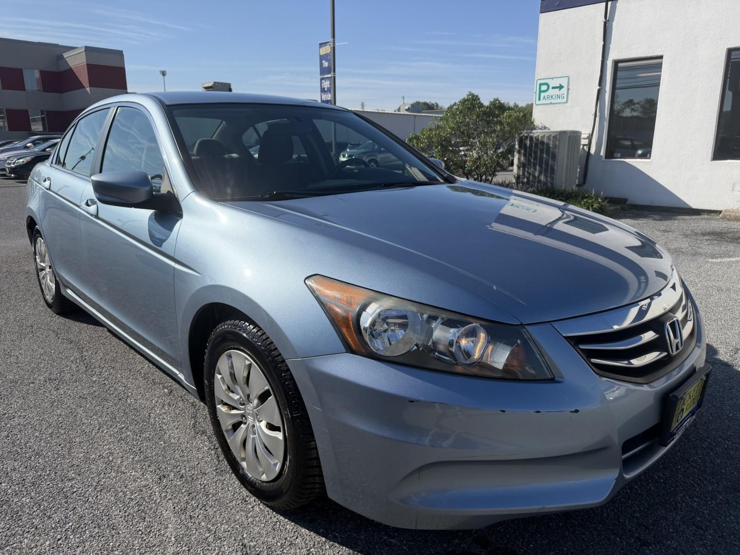 2011 BLUE Honda Accord LX Sedan AT (1HGCP2F35BA) with an 2.4L L4 DOHC 16V engine, 5A transmission, located at 1254 Manheim Pike, Lancaster, PA, 17601, (717) 393-9133, 40.062870, -76.323273- Photo#6