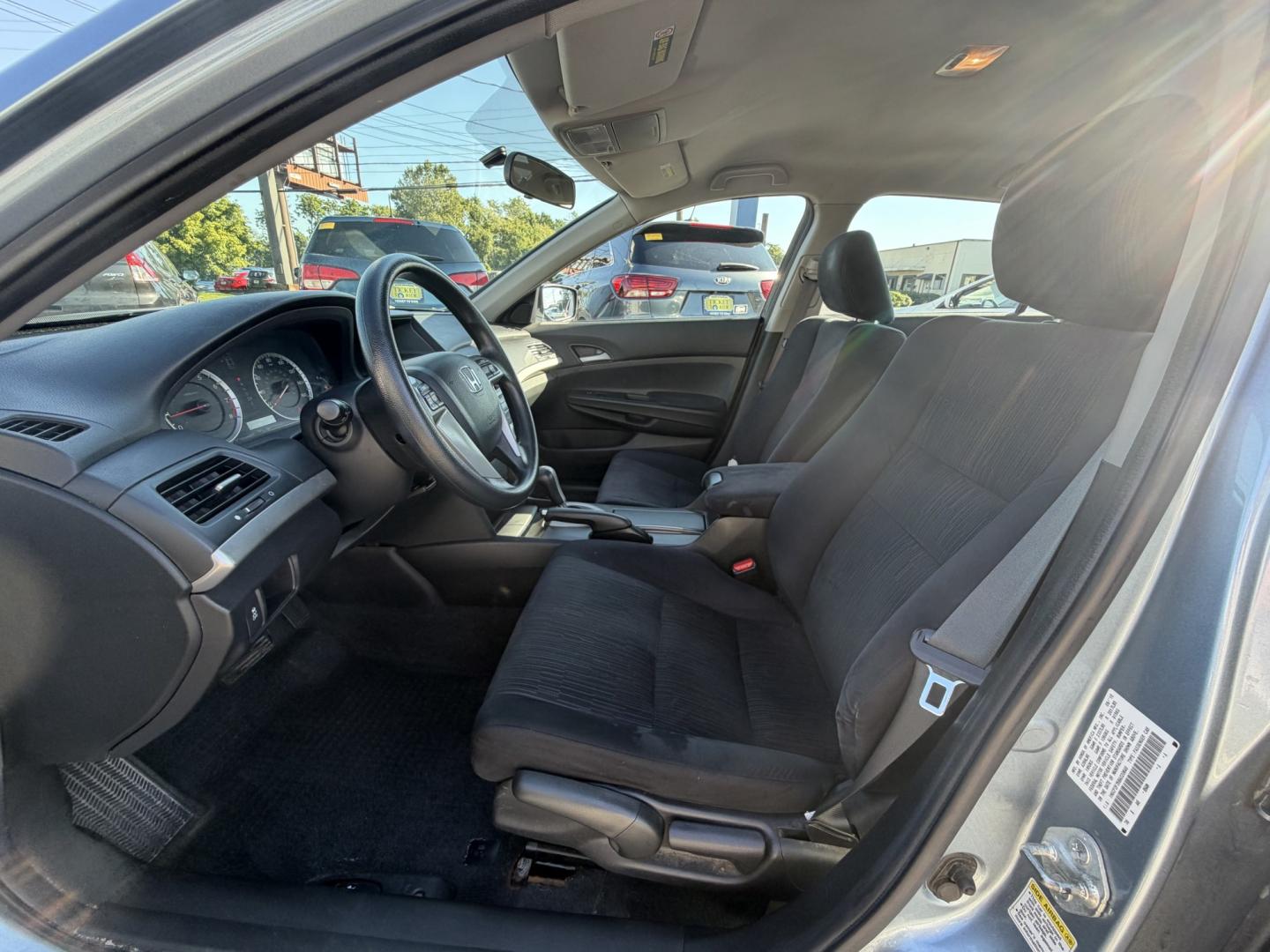 2011 BLUE Honda Accord LX Sedan AT (1HGCP2F35BA) with an 2.4L L4 DOHC 16V engine, 5A transmission, located at 1254 Manheim Pike, Lancaster, PA, 17601, (717) 393-9133, 40.062870, -76.323273- Photo#11