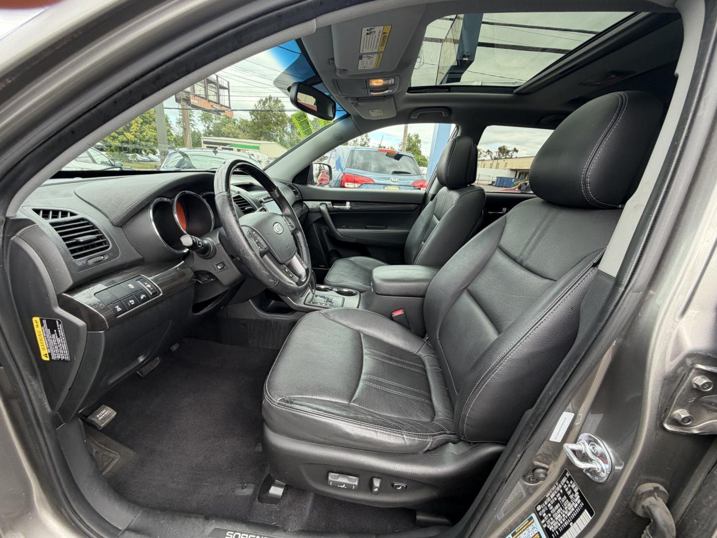 2013 GREY Kia Sorento SX 4WD (5XYKWDA2XDG) with an 3.5L V6 DOHC 24V engine, 6-Speed Automatic transmission, located at 1254 Manheim Pike, Lancaster, PA, 17601, (717) 393-9133, 40.062870, -76.323273- Photo#14