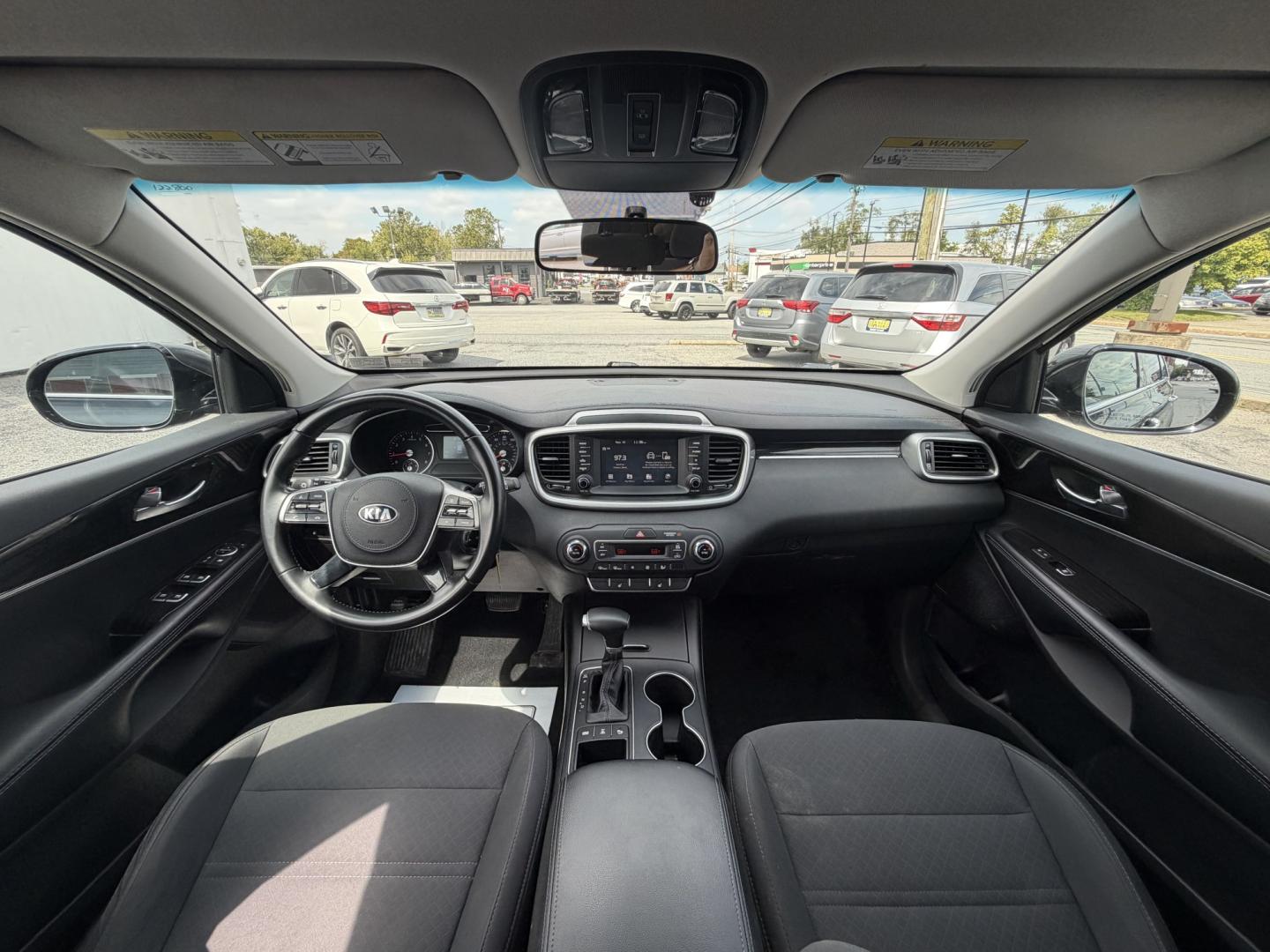 2019 GREY Kia Sorento LX V6 AWD (5XYPGDA57KG) with an 3.3L V6 DOHC 24V engine, 6A transmission, located at 1254 Manheim Pike, Lancaster, PA, 17601, (717) 393-9133, 40.062870, -76.323273- Photo#8