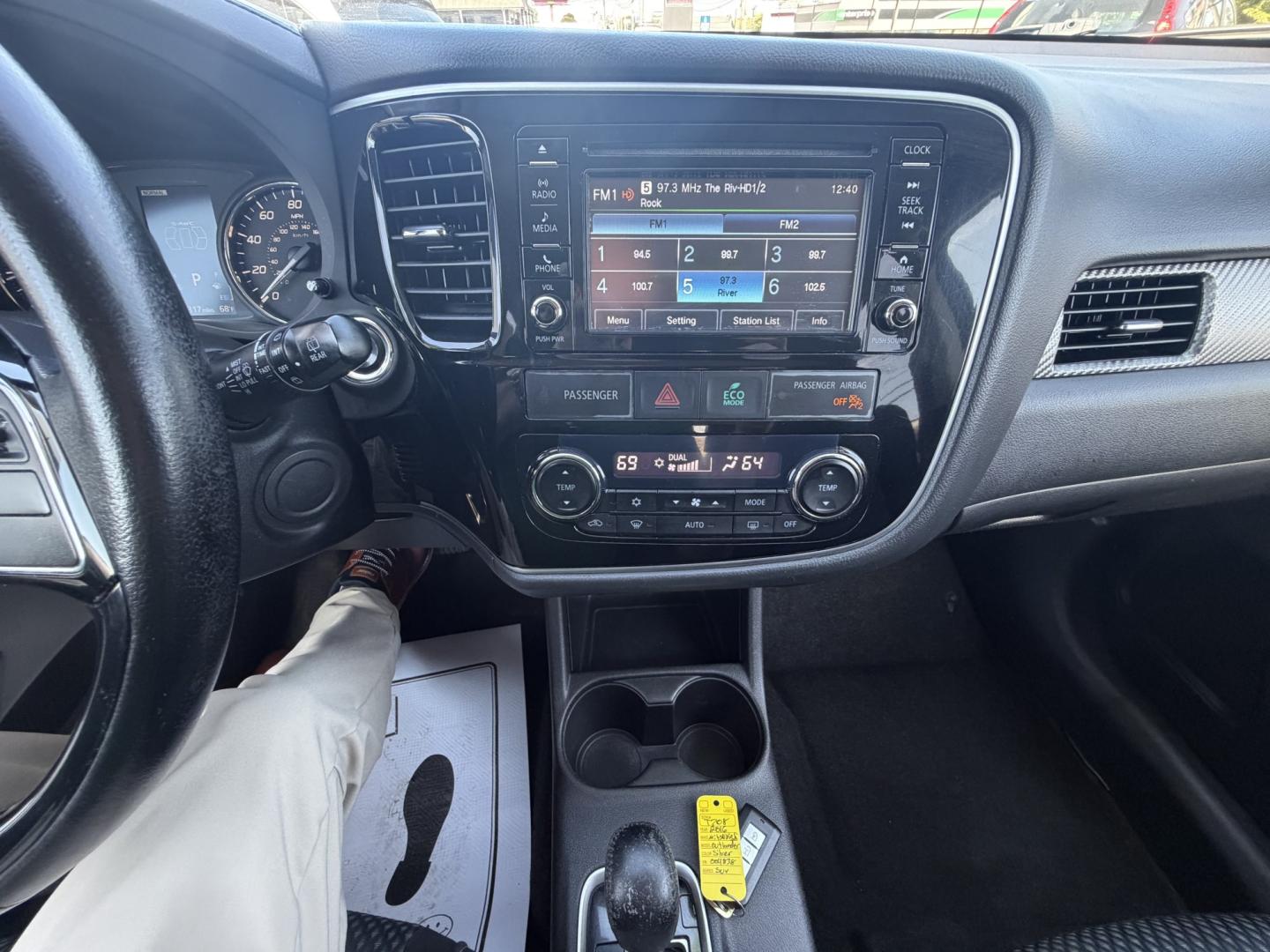 2016 SILVER Mitsubishi Outlander SE AWD (JA4AZ3A33GZ) with an 2.4L L4 DOHC 16V engine, CVT transmission, located at 1254 Manheim Pike, Lancaster, PA, 17601, (717) 393-9133, 40.062870, -76.323273- Photo#10