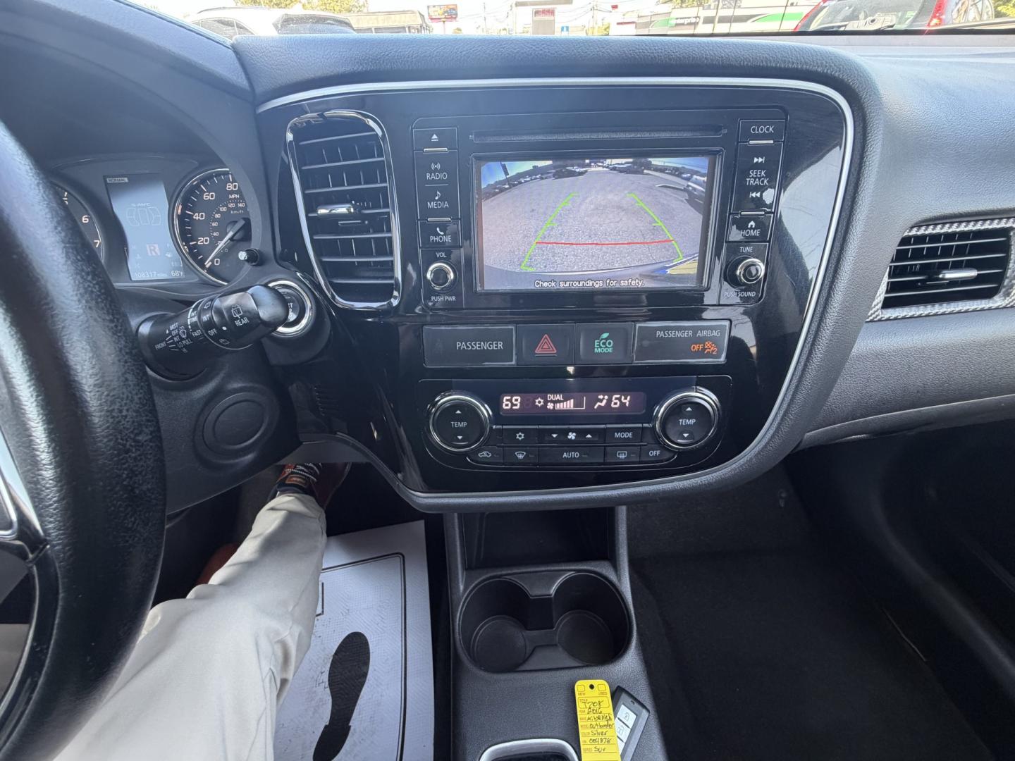 2016 SILVER Mitsubishi Outlander SE AWD (JA4AZ3A33GZ) with an 2.4L L4 DOHC 16V engine, CVT transmission, located at 1254 Manheim Pike, Lancaster, PA, 17601, (717) 393-9133, 40.062870, -76.323273- Photo#11