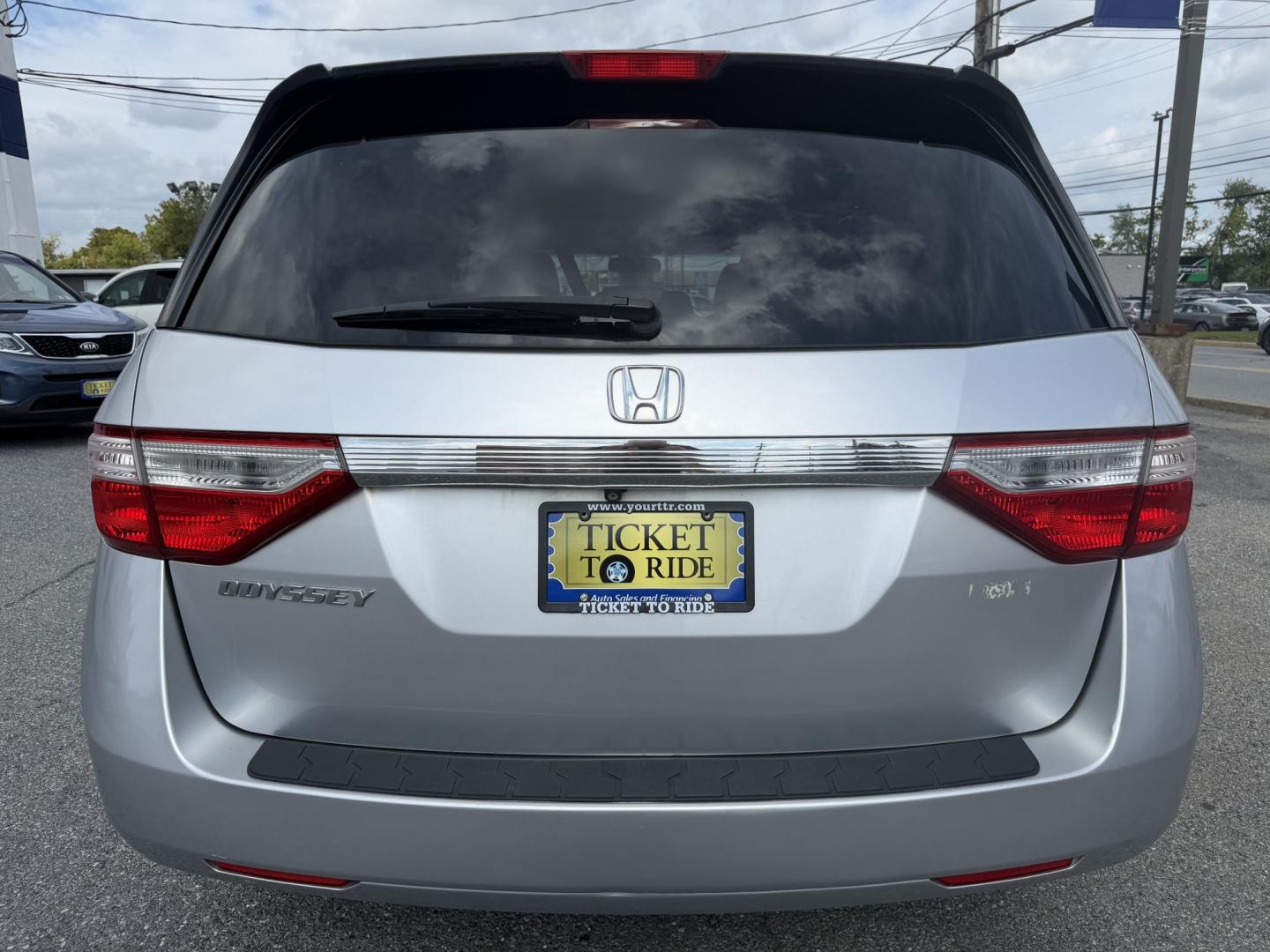2012 SILVER Honda Odyssey EX-L (5FNRL5H66CB) with an 3.5L V6 SOHC 24V engine, 5-Speed Automatic transmission, located at 1254 Manheim Pike, Lancaster, PA, 17601, (717) 393-9133, 40.062870, -76.323273- Photo#3