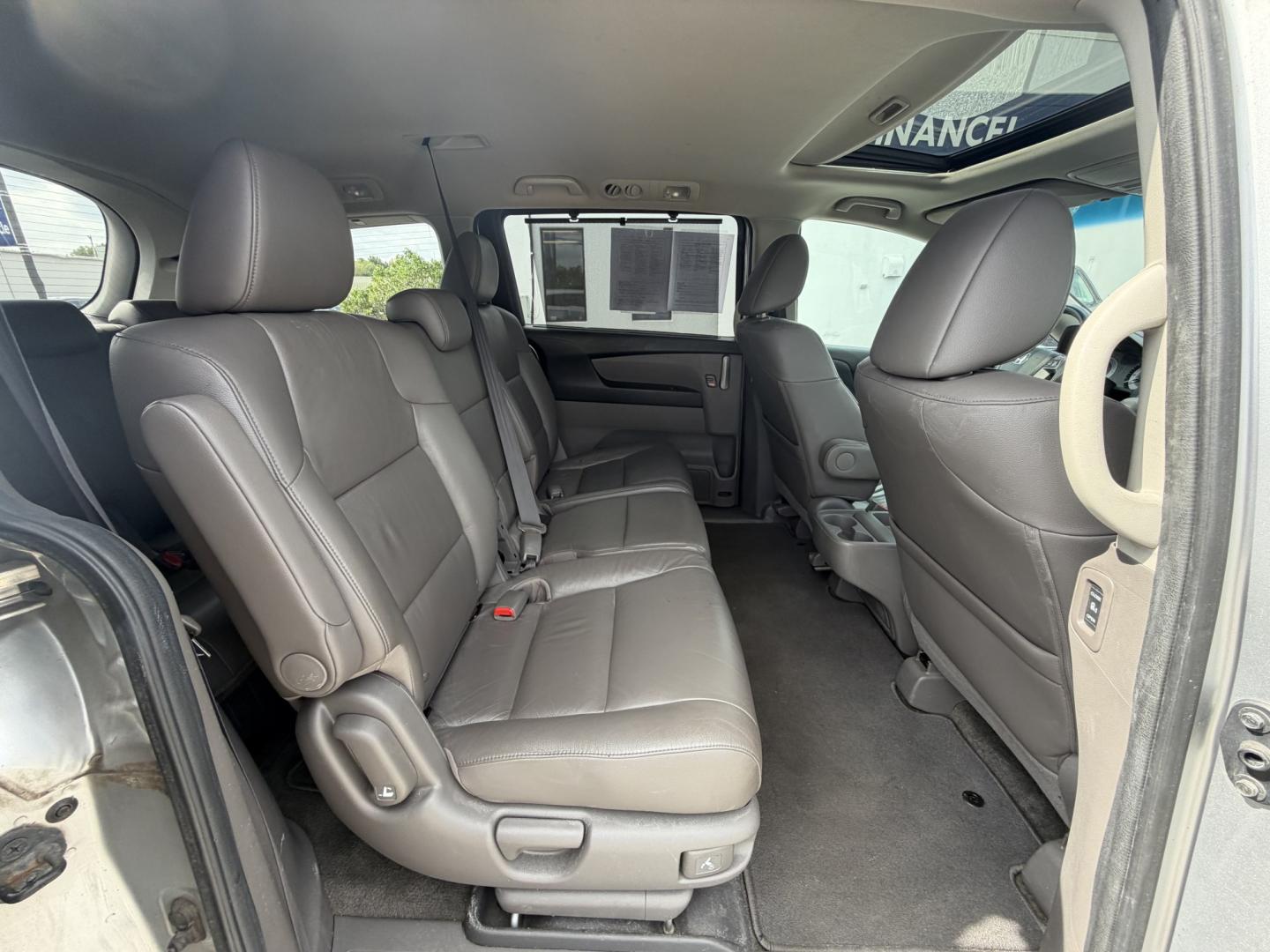 2012 SILVER Honda Odyssey EX-L (5FNRL5H66CB) with an 3.5L V6 SOHC 24V engine, 5-Speed Automatic transmission, located at 1254 Manheim Pike, Lancaster, PA, 17601, (717) 393-9133, 40.062870, -76.323273- Photo#19
