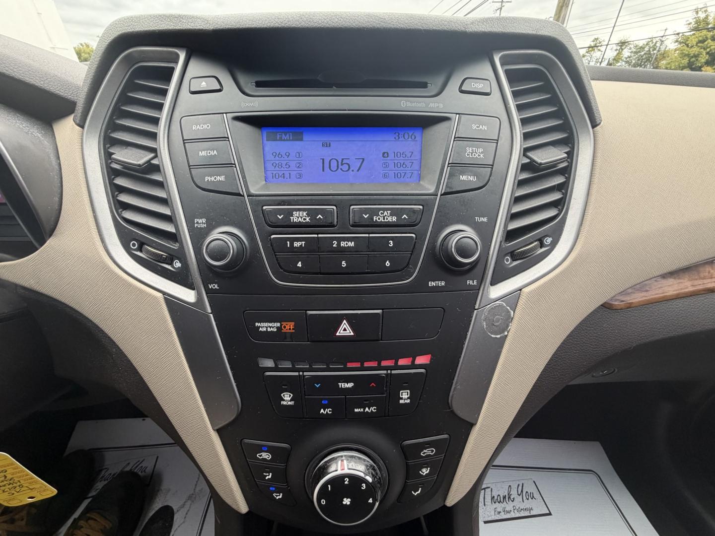 2013 RED Hyundai Santa Fe Sport 2.4 FWD (5XYZT3LB3DG) with an 2.4L L4 DOHC 16V engine, 6-Speed Automatic transmission, located at 1254 Manheim Pike, Lancaster, PA, 17601, (717) 393-9133, 40.062870, -76.323273 - Make the most of your daily drive with this 2013 Hyundai Santa Fe Sport 2.4 FWD! With a sporty look, a spacious interior, and versatile cargo space, this SUV is a practical fit for busy weekdays and weekend adventures. Visit Ticket To Ride Auto Sales in Lancaster to take a closer look and explore fi- Photo#8