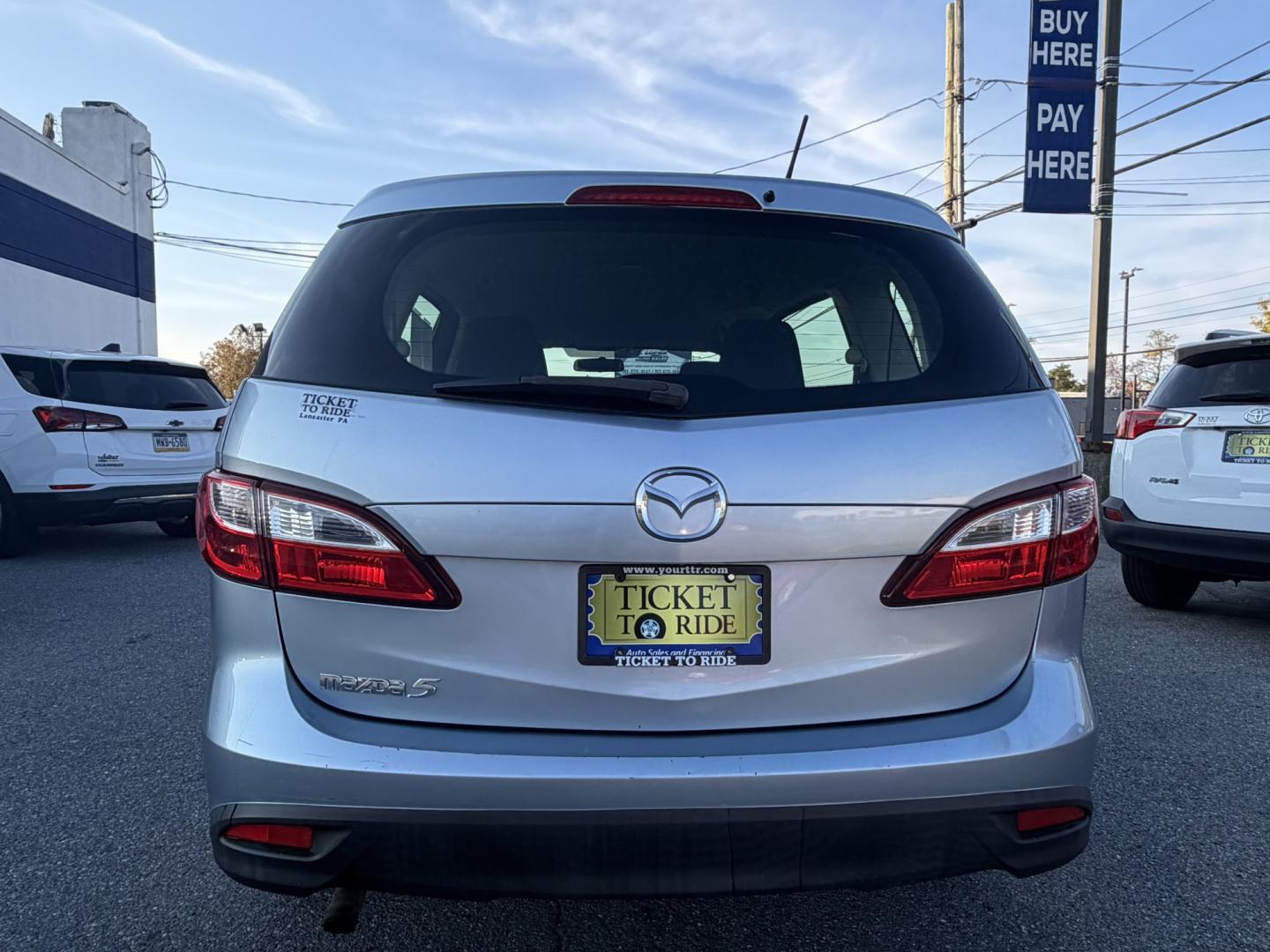 2011 BLUE Mazda MAZDA5 Sport (JM1CW2BL9C0) with an 2.5L L4 DOHC 16V engine, located at 1254 Manheim Pike, Lancaster, PA, 17601, (717) 393-9133, 40.062870, -76.323273- Photo#2