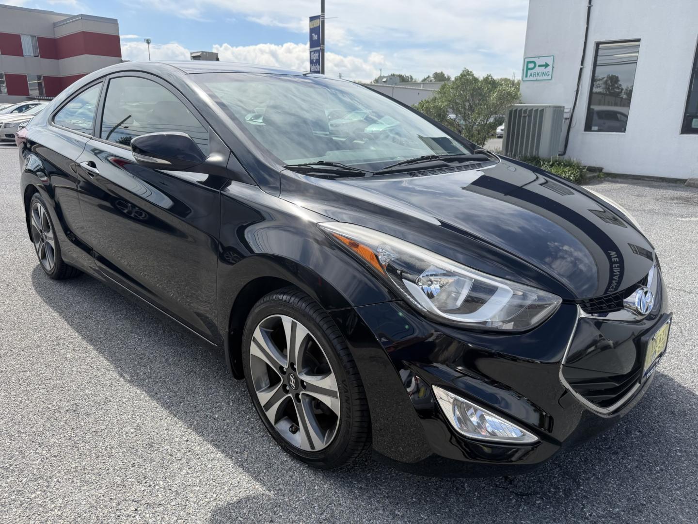 2014 BLACK Hyundai Elantra Coupe A/T (KMHDH6AH9EU) with an 2.0L L4 DOHC 16V engine, 6-Speed Automatic transmission, located at 1254 Manheim Pike, Lancaster, PA, 17601, (717) 393-9133, 40.062870, -76.323273- Photo#6