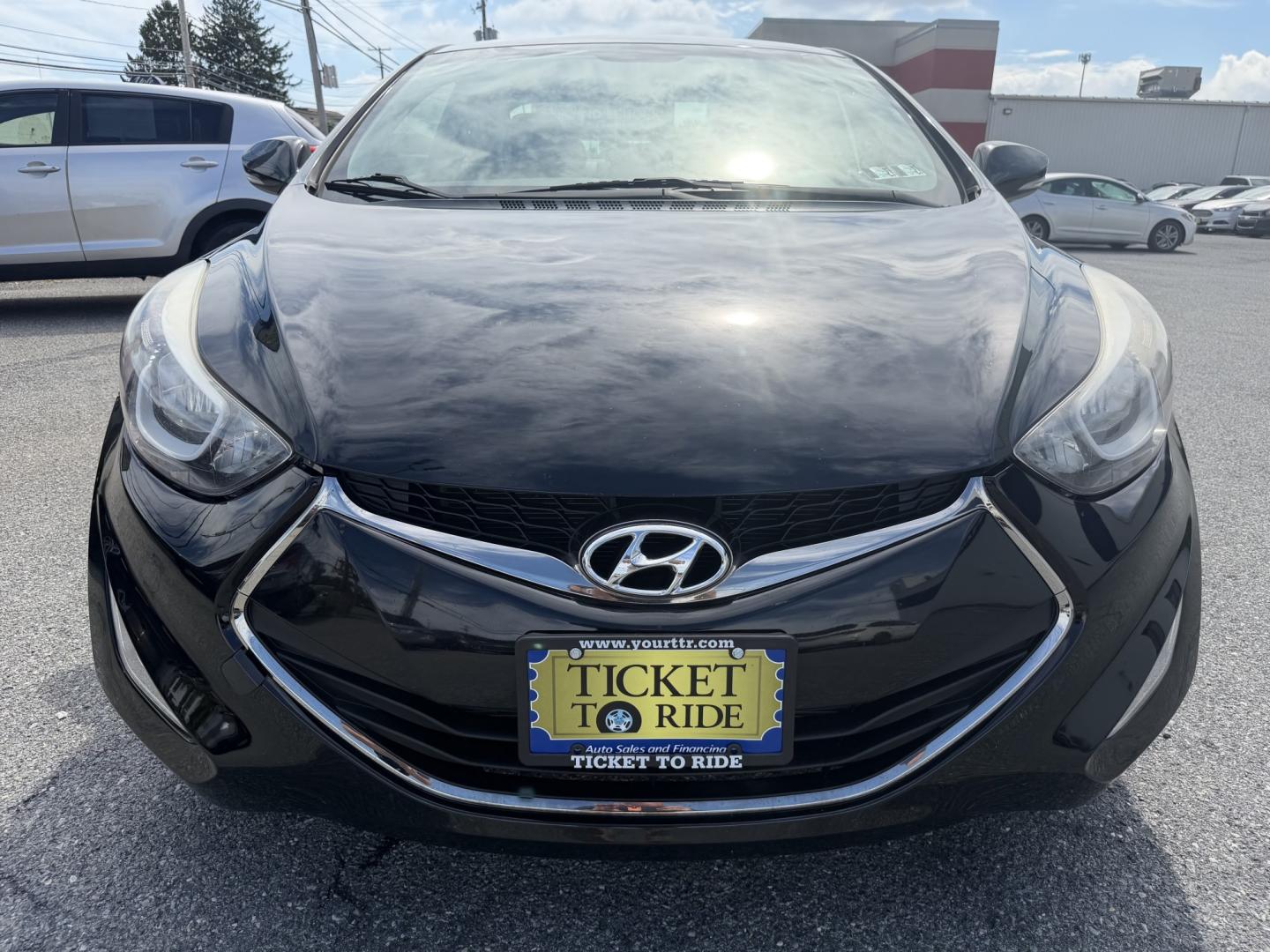 2014 BLACK Hyundai Elantra Coupe A/T (KMHDH6AH9EU) with an 2.0L L4 DOHC 16V engine, 6-Speed Automatic transmission, located at 1254 Manheim Pike, Lancaster, PA, 17601, (717) 393-9133, 40.062870, -76.323273- Photo#7