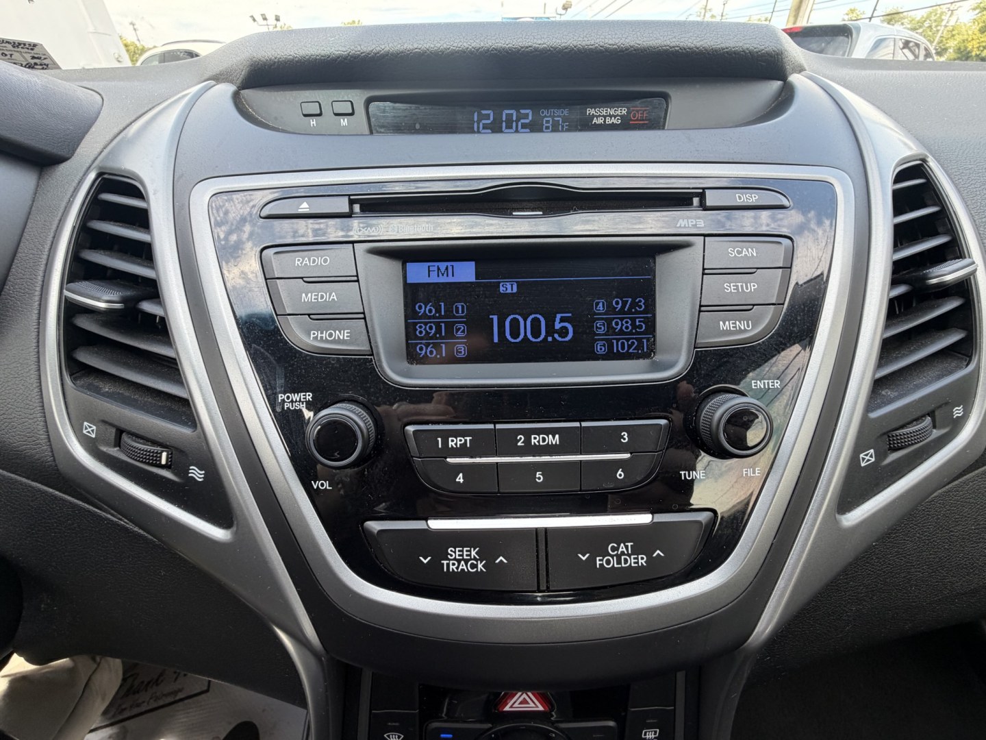 2014 BLACK Hyundai Elantra Coupe A/T (KMHDH6AH9EU) with an 2.0L L4 DOHC 16V engine, 6-Speed Automatic transmission, located at 1254 Manheim Pike, Lancaster, PA, 17601, (717) 393-9133, 40.062870, -76.323273- Photo#10