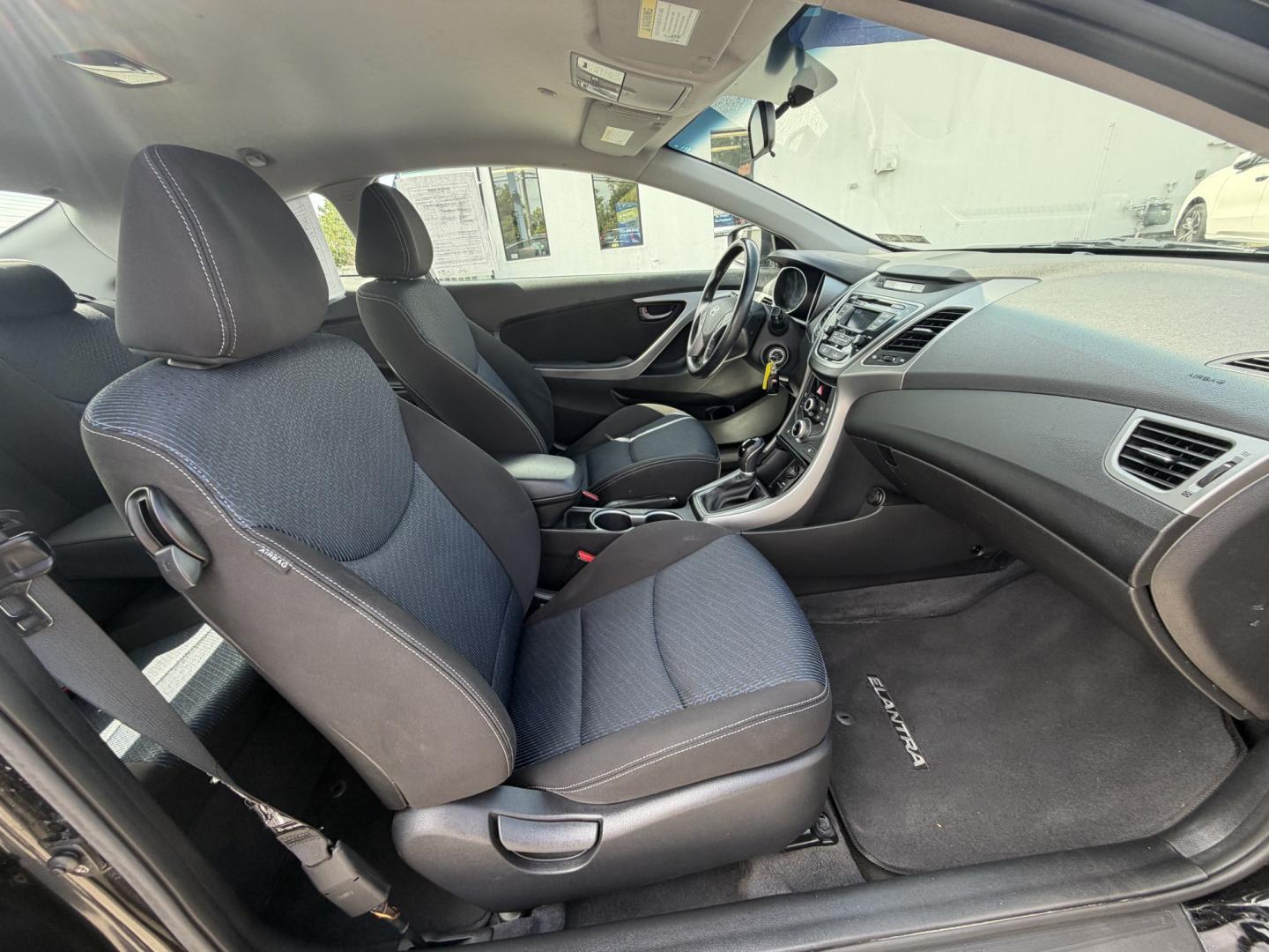 2014 BLACK Hyundai Elantra Coupe A/T (KMHDH6AH9EU) with an 2.0L L4 DOHC 16V engine, 6-Speed Automatic transmission, located at 1254 Manheim Pike, Lancaster, PA, 17601, (717) 393-9133, 40.062870, -76.323273- Photo#14