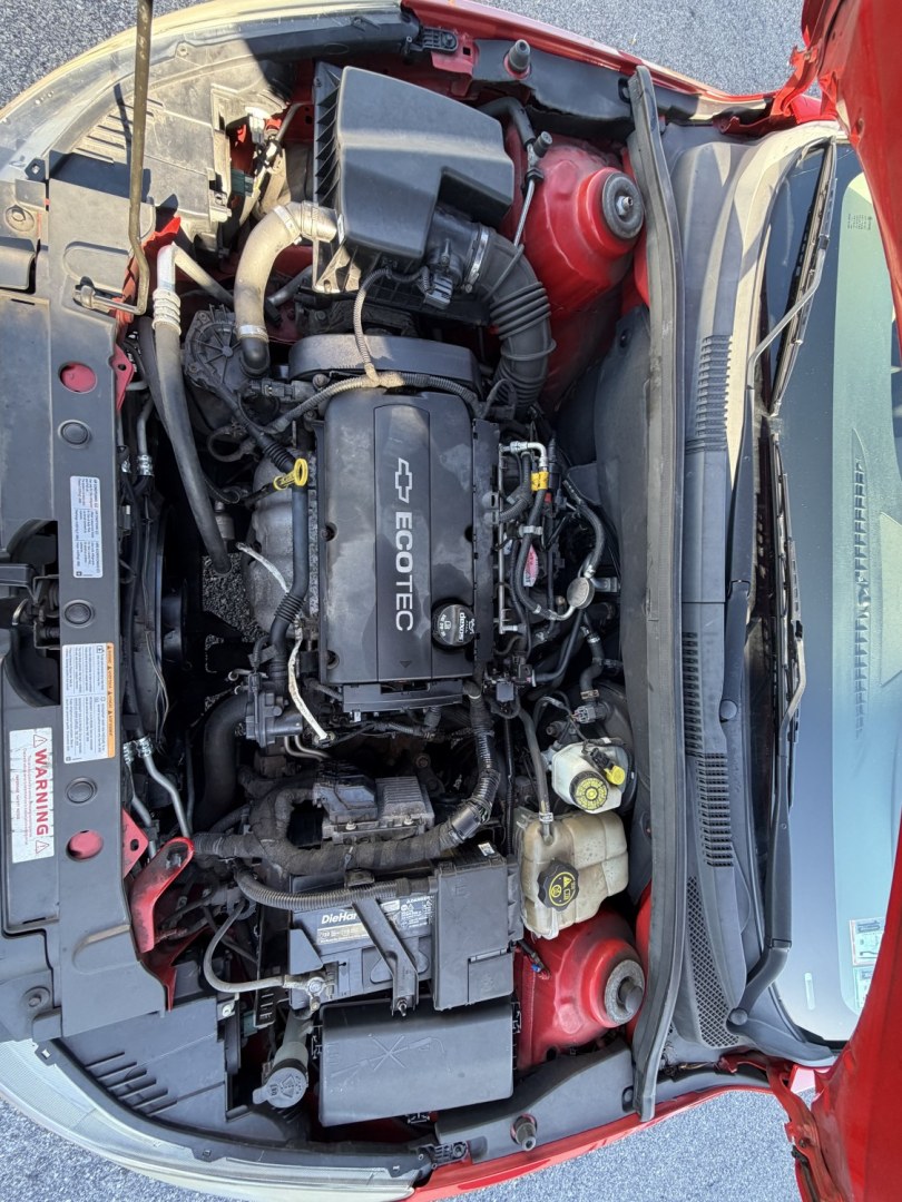 2016 RED Chevrolet Cruze Limited LS Auto (1G1PC5SGXG7) with an 1.8L L4 DOHC 16V FFV engine, 6A transmission, located at 1254 Manheim Pike, Lancaster, PA, 17601, (717) 393-9133, 40.062870, -76.323273- Photo#20