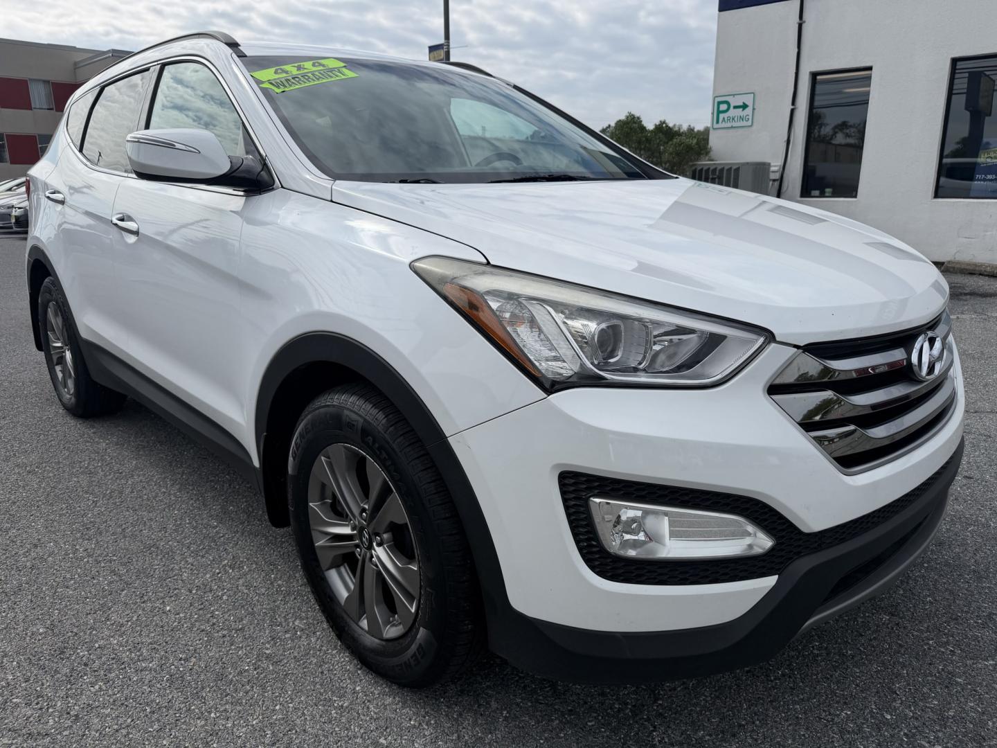 2016 WHITE Hyundai Santa Fe Sport 2.4 AWD (5XYZUDLB8GG) with an 2.4L L4 DOHC 16V engine, 6A transmission, located at 1254 Manheim Pike, Lancaster, PA, 17601, (717) 393-9133, 40.062870, -76.323273- Photo#5